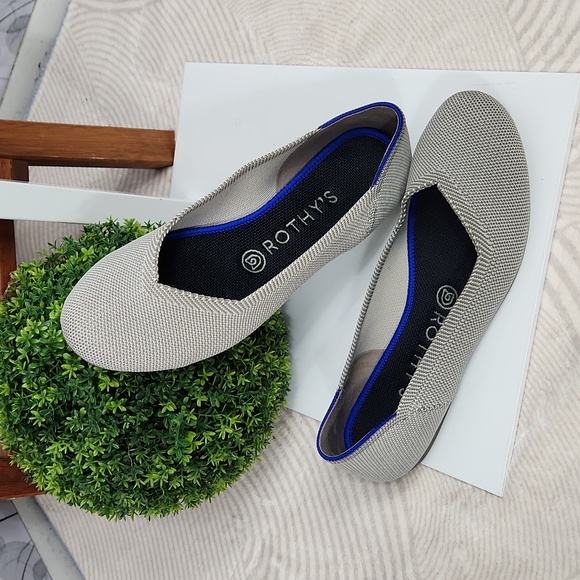 Rothy's Shoes - Rothy's The Flat in Gray